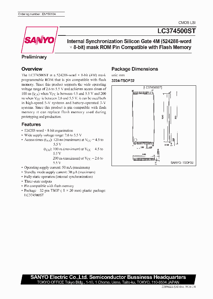 LC374500ST_277149.PDF Datasheet