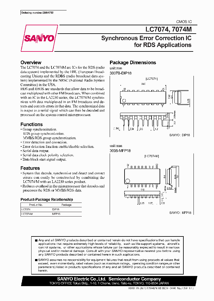 LC7074M_287836.PDF Datasheet