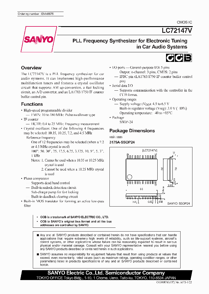 LC72147V_96623.PDF Datasheet