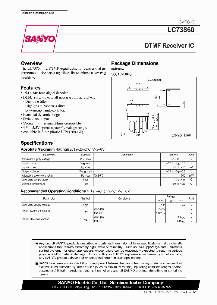 LC73860_287976.PDF Datasheet