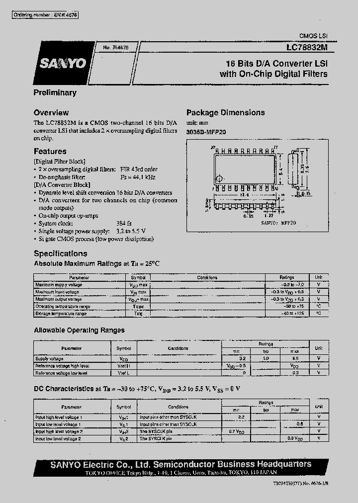 LC78832M_295052.PDF Datasheet