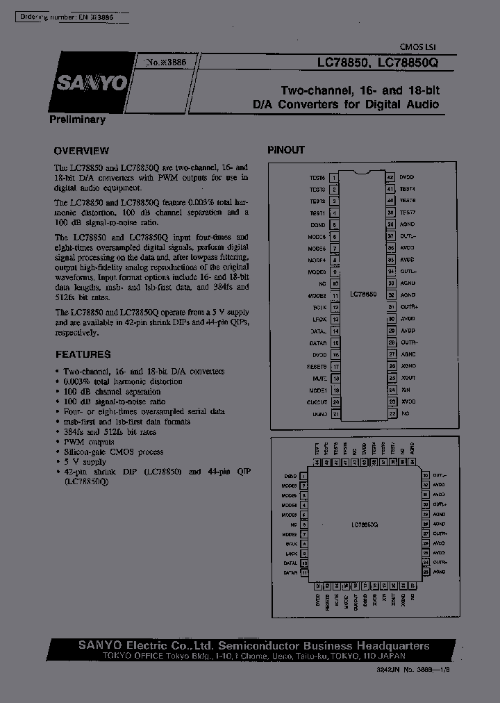 LC78850Q_241108.PDF Datasheet