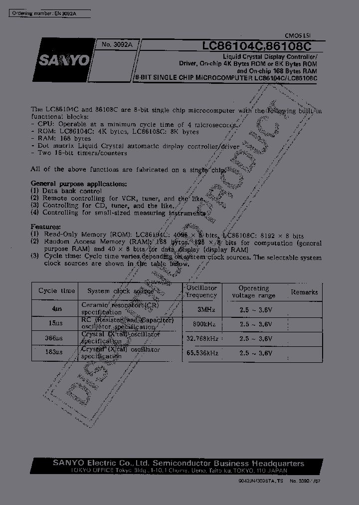 LC86108C_270483.PDF Datasheet