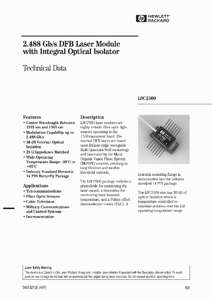 LSC2500_261326.PDF Datasheet