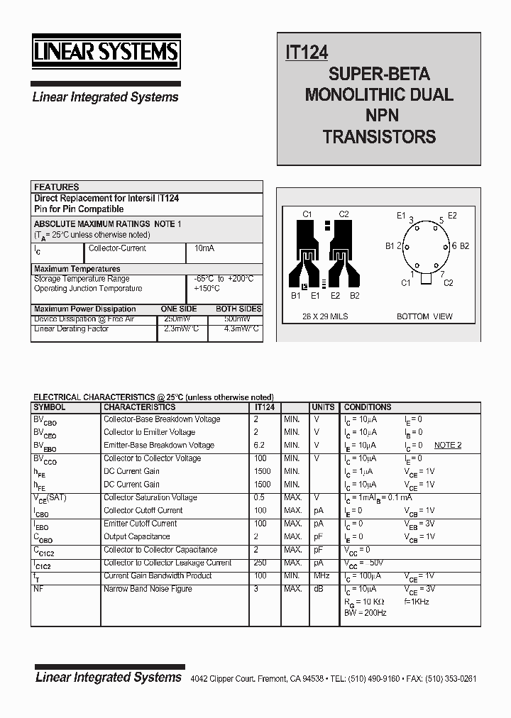 LSIT124_290000.PDF Datasheet