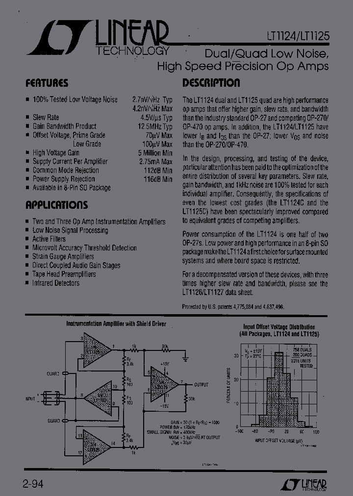 LT1124_295257.PDF Datasheet