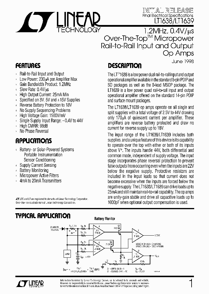 LT1638_293019.PDF Datasheet