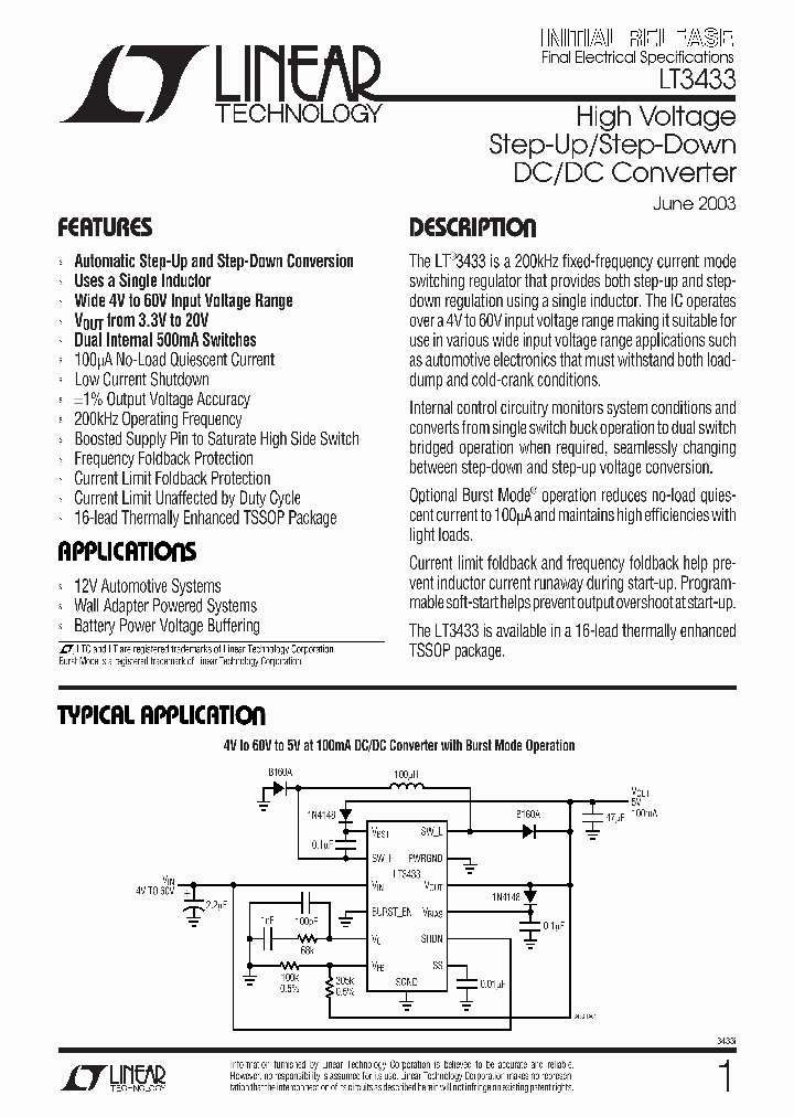 LT3433_269422.PDF Datasheet