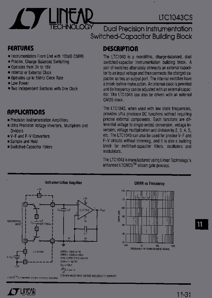 LTC1043CS_111155.PDF Datasheet