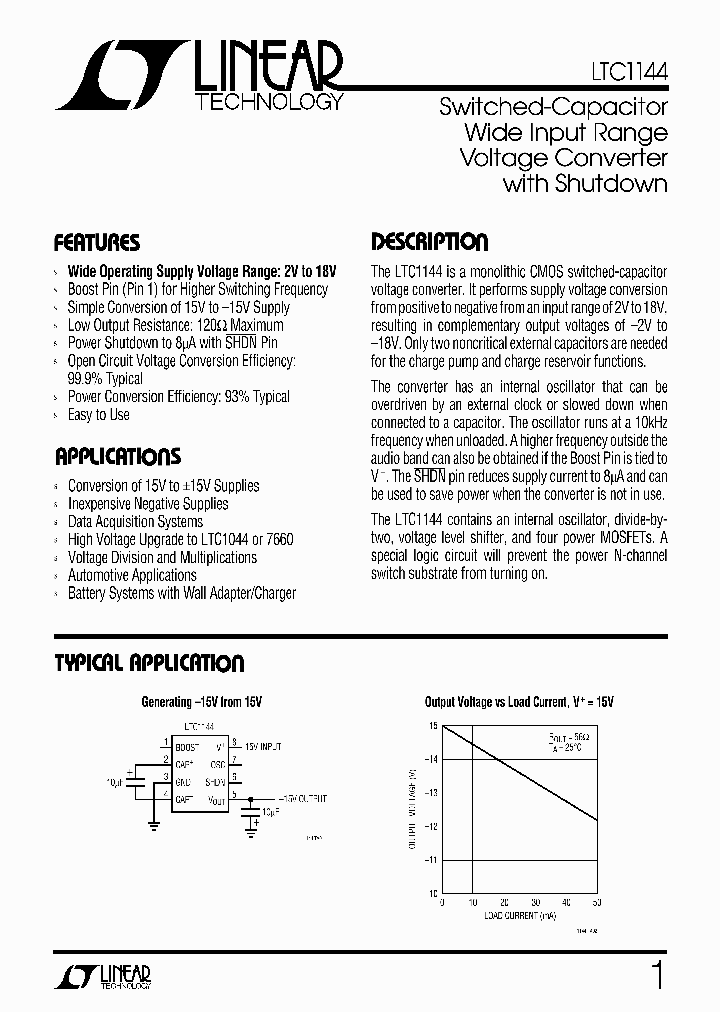 LTC1144_87062.PDF Datasheet