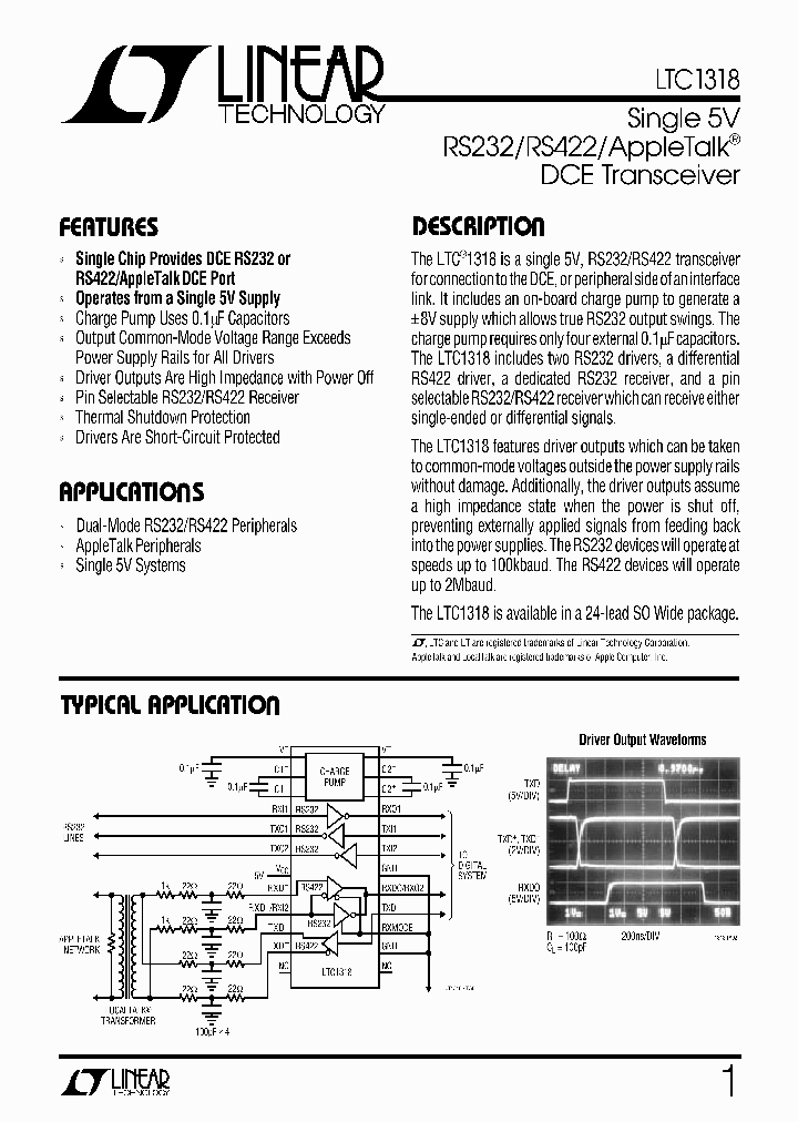 LTC1318_128393.PDF Datasheet