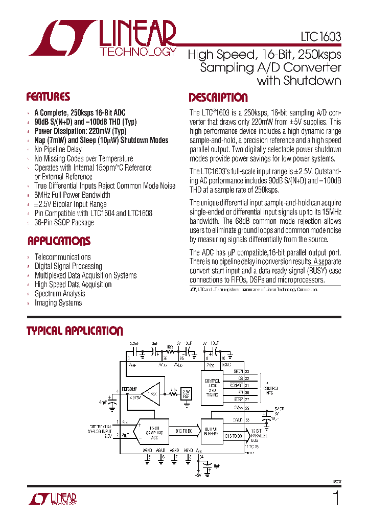 LTC1603_290659.PDF Datasheet
