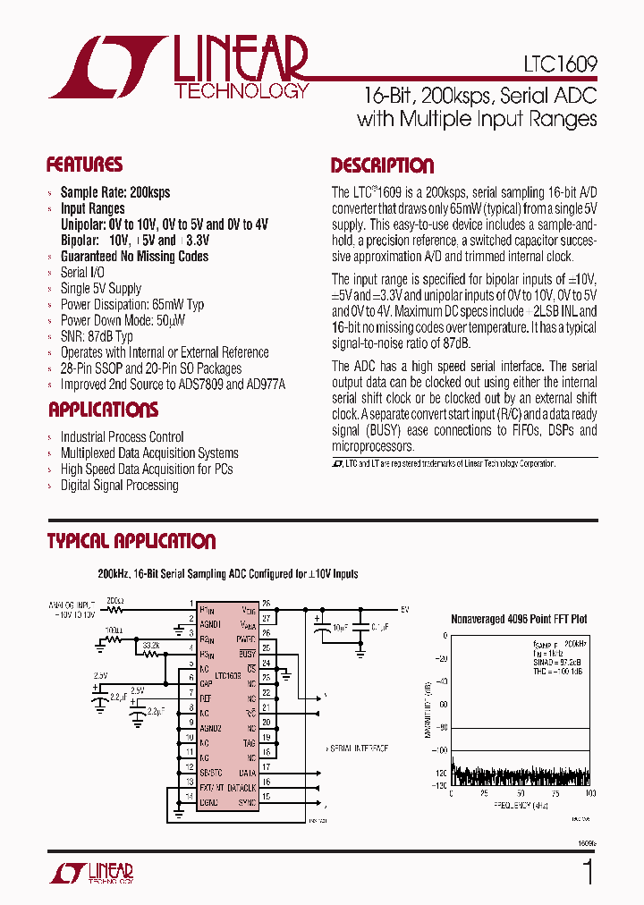 LTC1609_290658.PDF Datasheet
