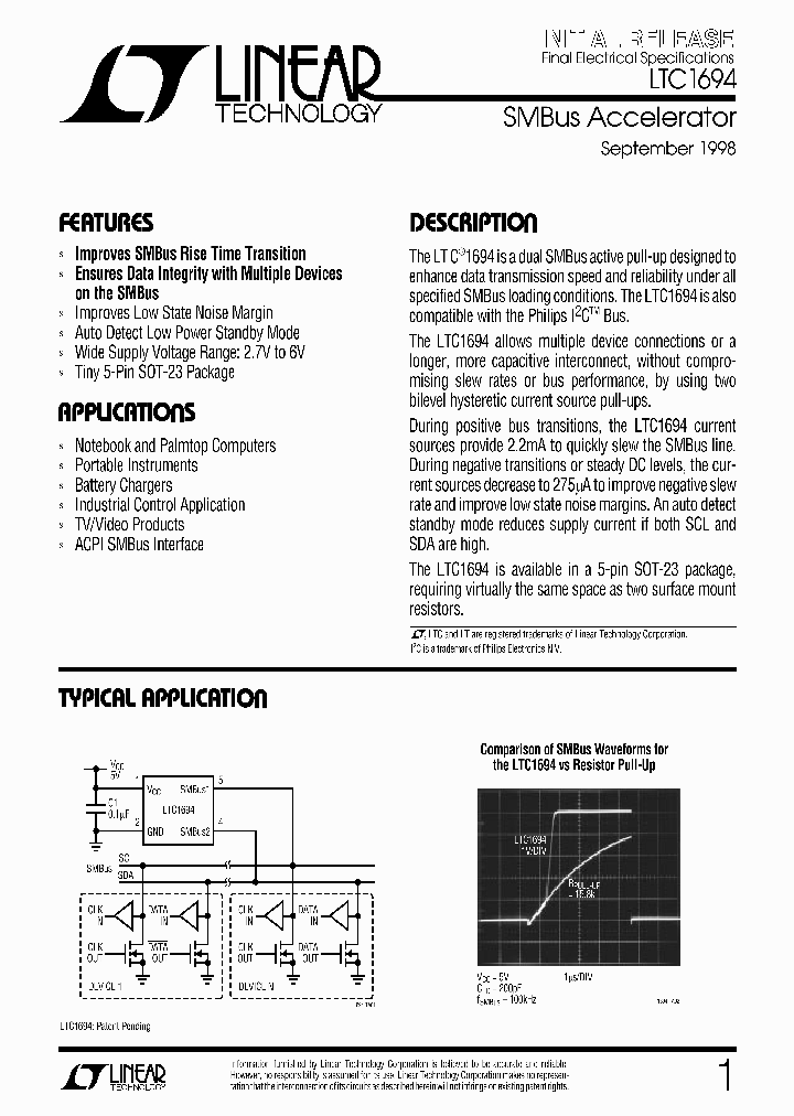 LTC1694_239194.PDF Datasheet