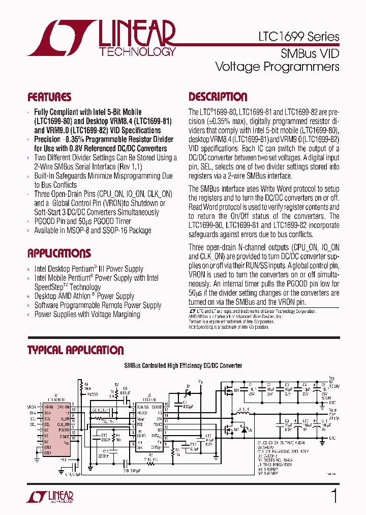 LTC1699SERIES_229317.PDF Datasheet