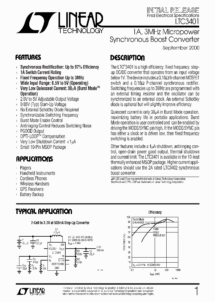 LTC3401_267640.PDF Datasheet