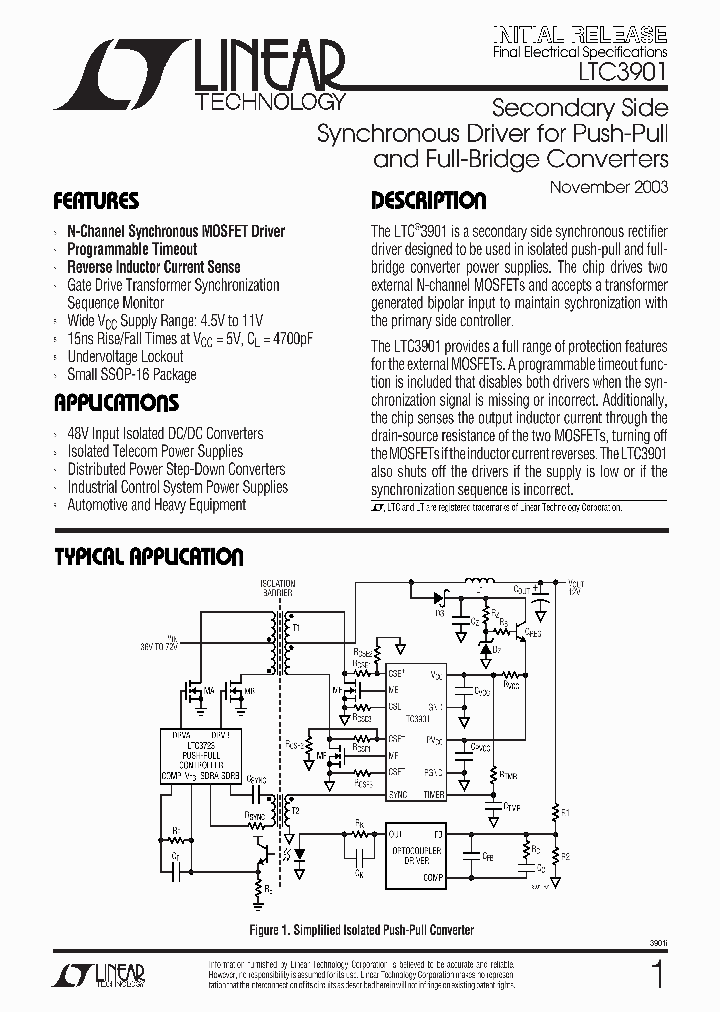 LTC3901_275855.PDF Datasheet