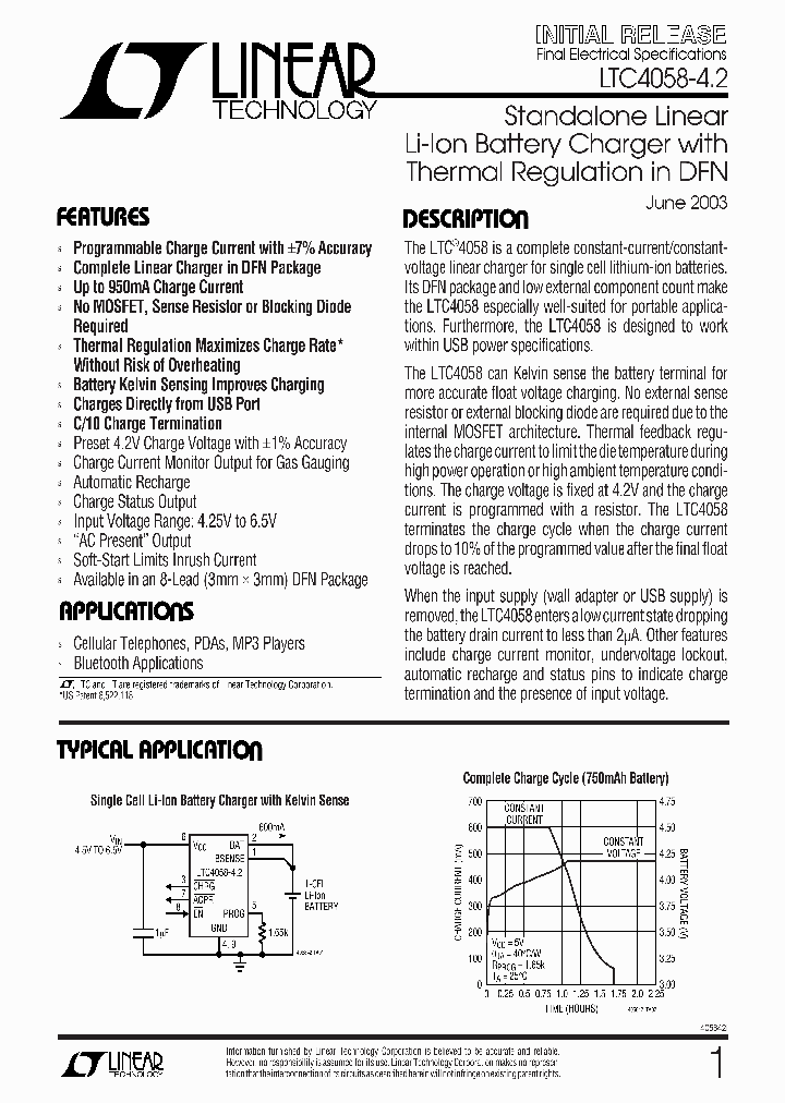 LTC4058-42_296783.PDF Datasheet