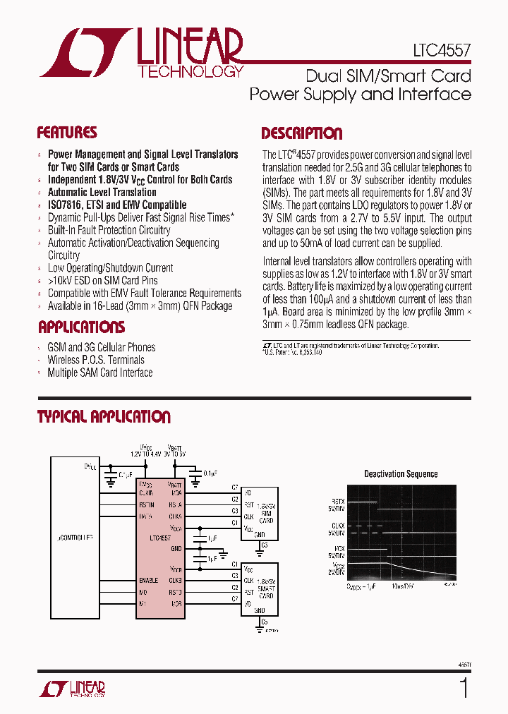 LTC4557_293210.PDF Datasheet