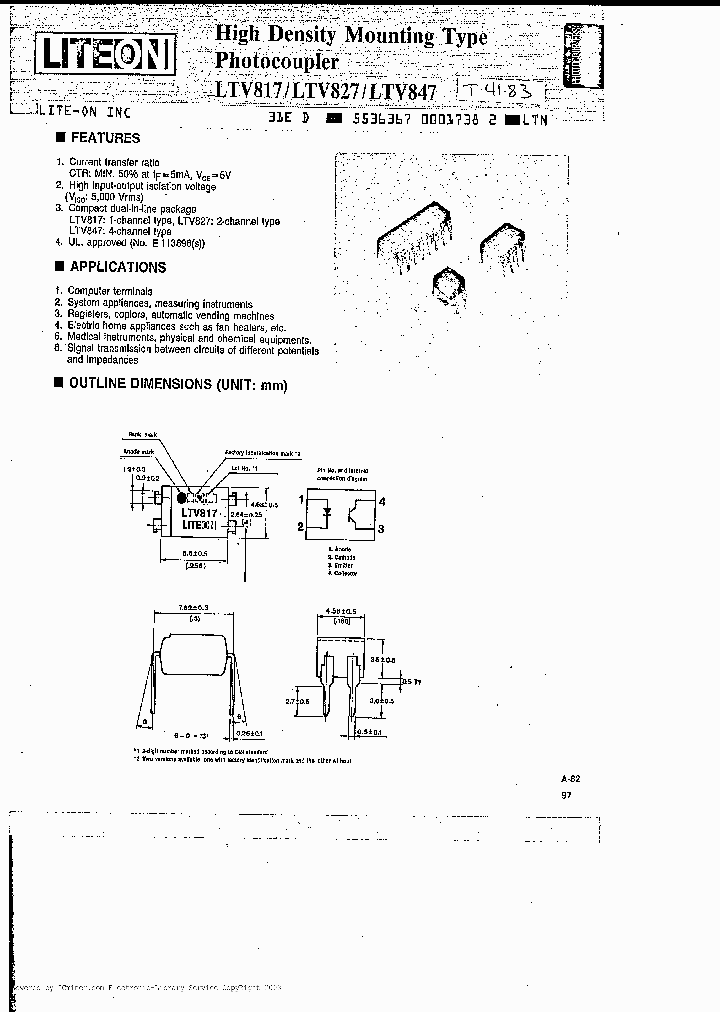 LTV817A_200686.PDF Datasheet