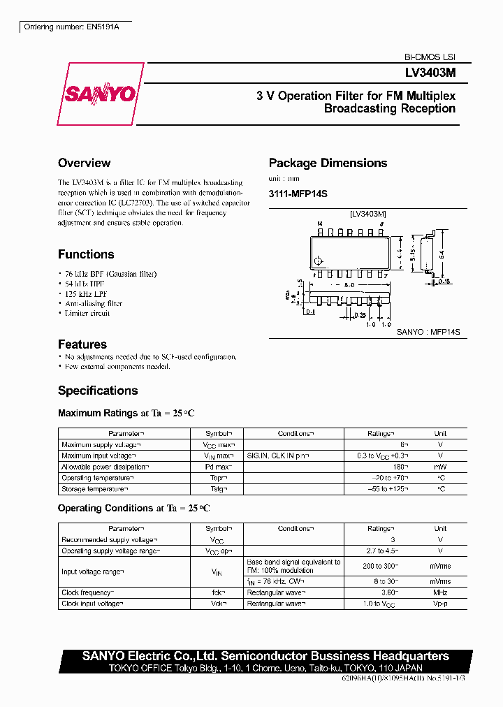 LV3403M_283240.PDF Datasheet