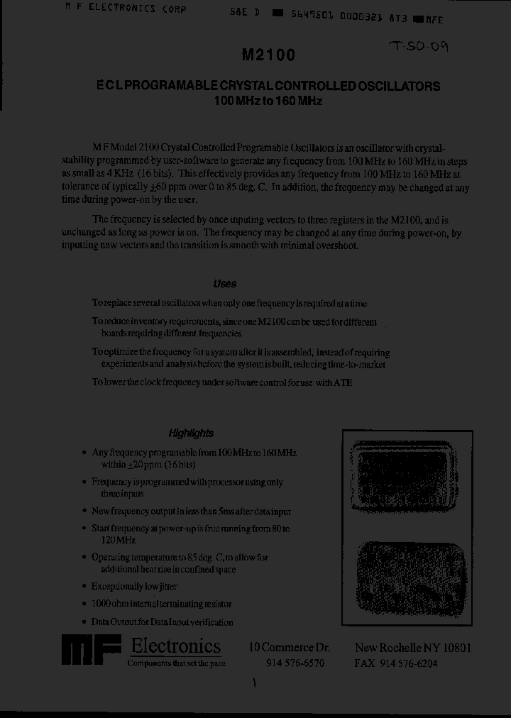 M2100-160M_286903.PDF Datasheet