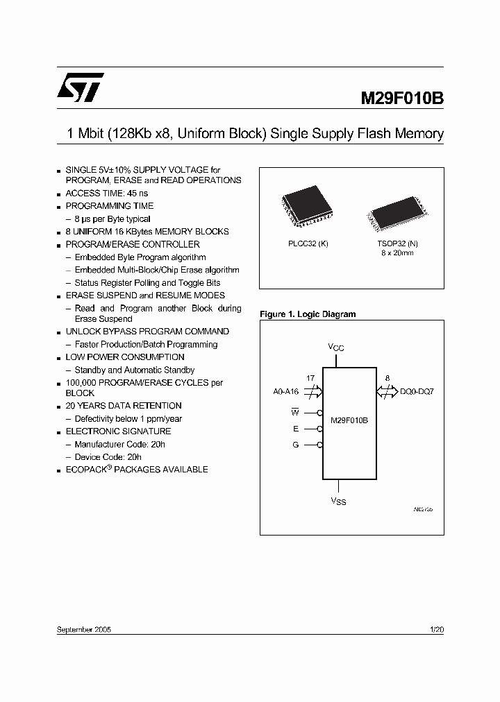 M29F010B120K1_277767.PDF Datasheet