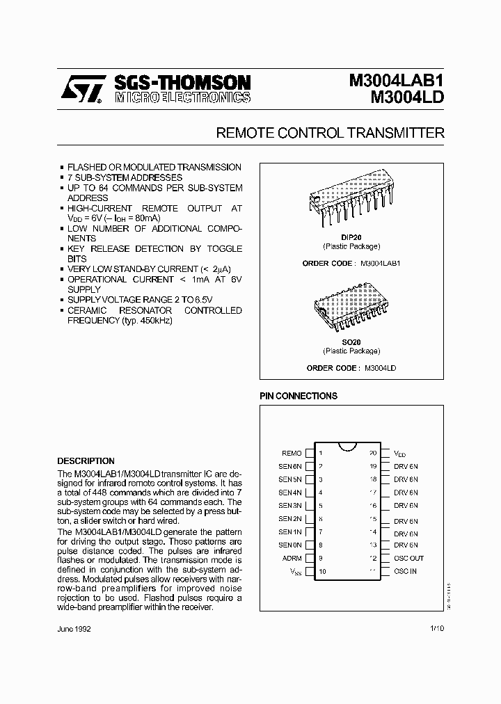 M3004LAB1_201006.PDF Datasheet