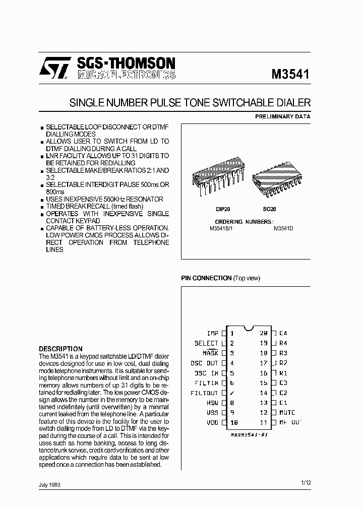 M3541_240354.PDF Datasheet