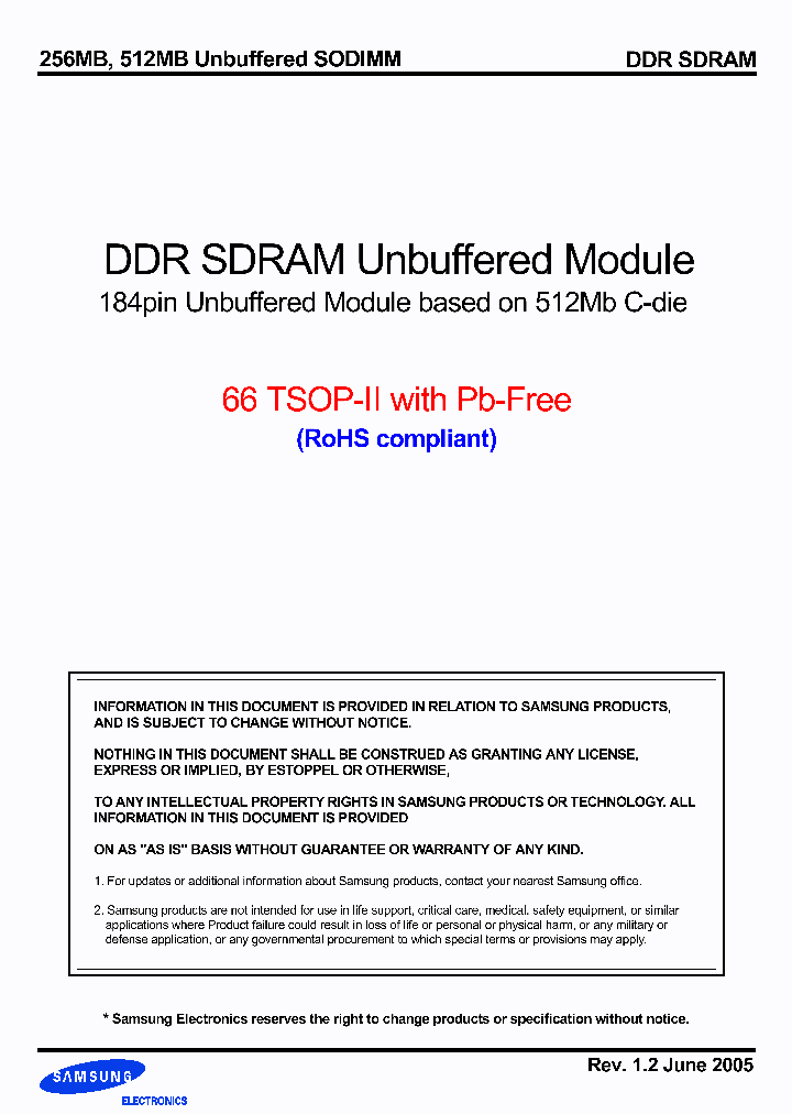 M470L6524C_302318.PDF Datasheet