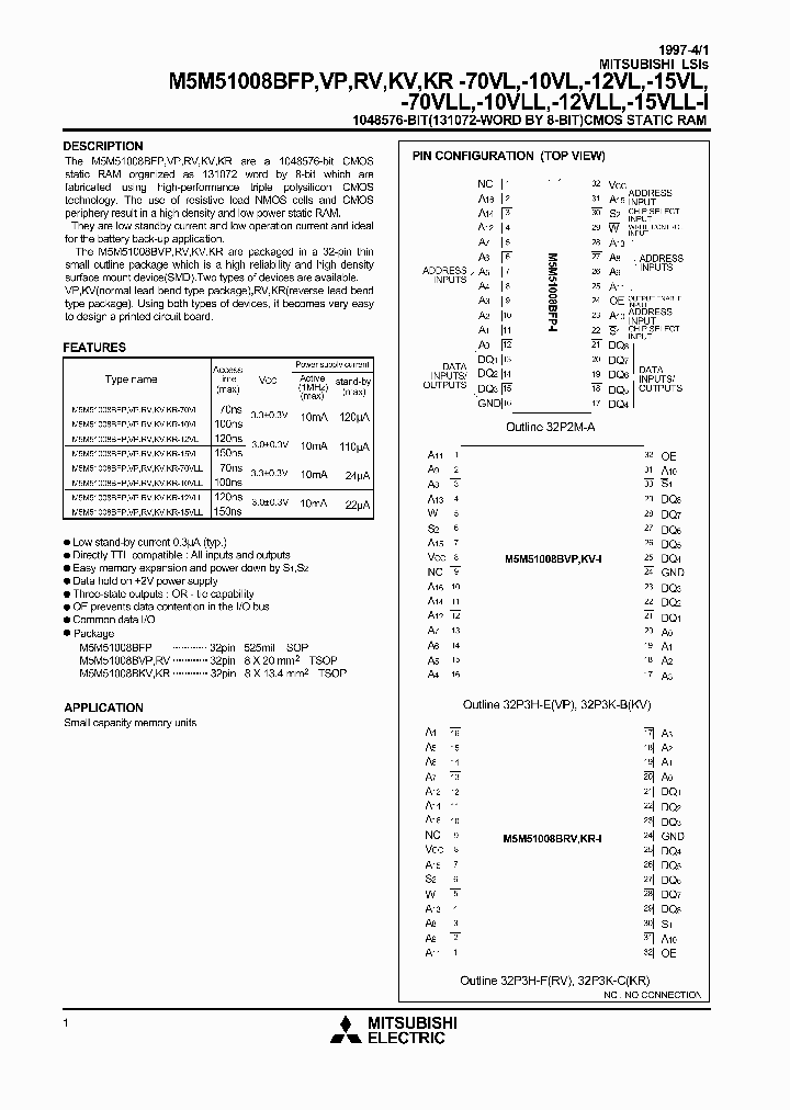 M5M51008BKR-15VLL-I_282749.PDF Datasheet