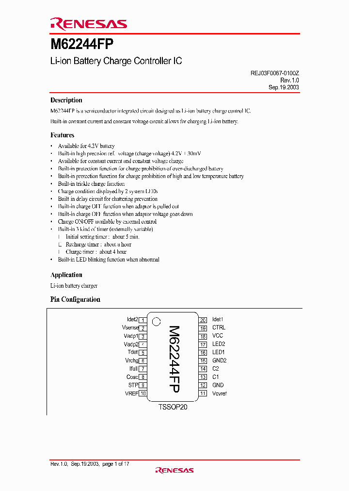 M62244FP_295434.PDF Datasheet
