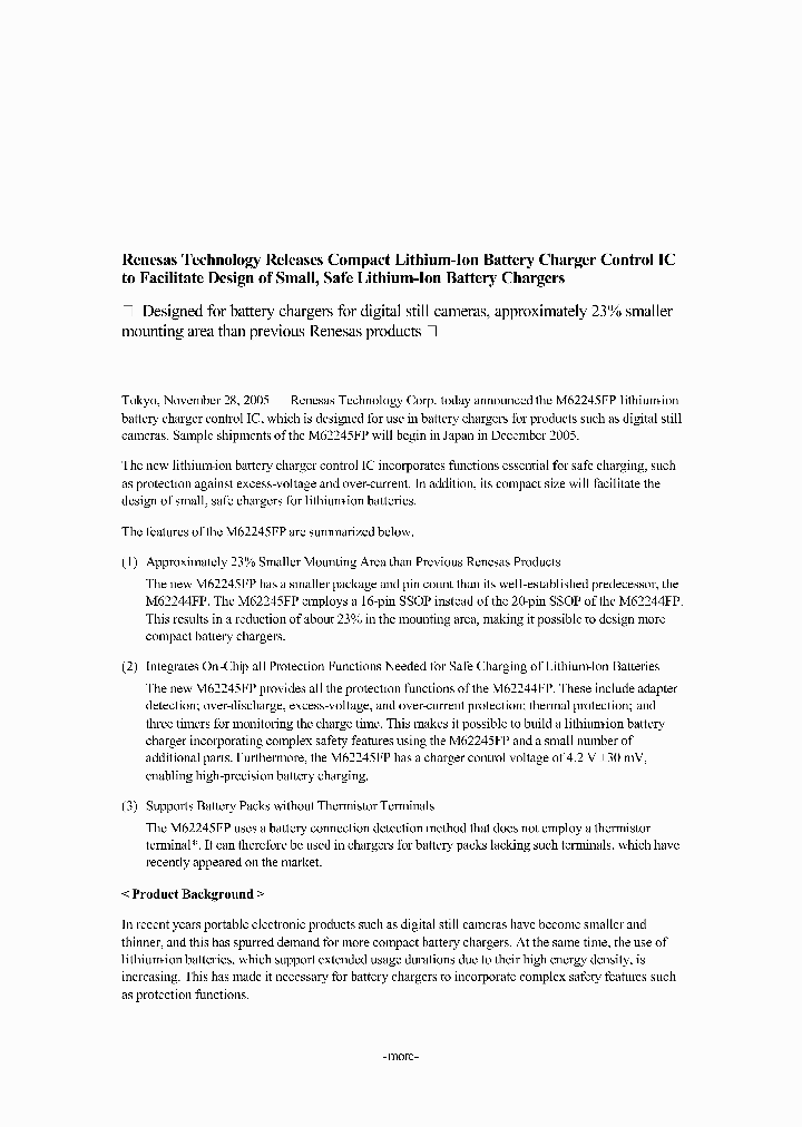 M62245FP_292141.PDF Datasheet