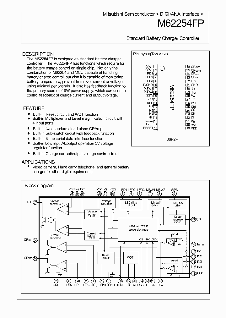 M62254FP_225280.PDF Datasheet