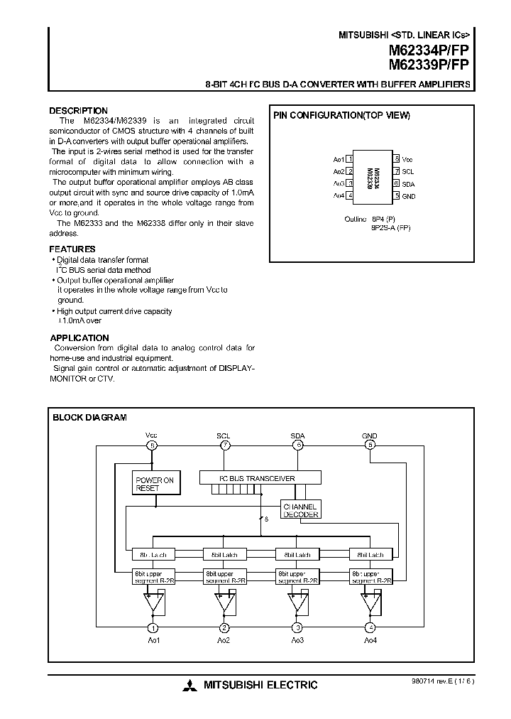 M62334FP_8907.PDF Datasheet
