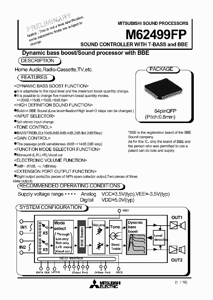 M62499FP_242413.PDF Datasheet