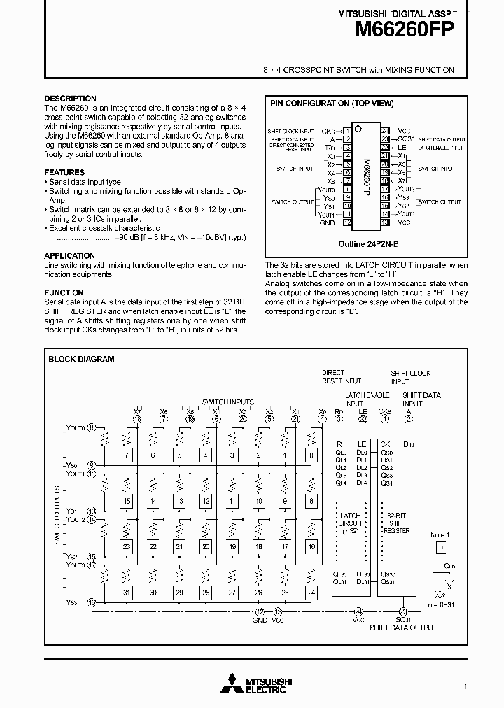 M66260FP_245185.PDF Datasheet