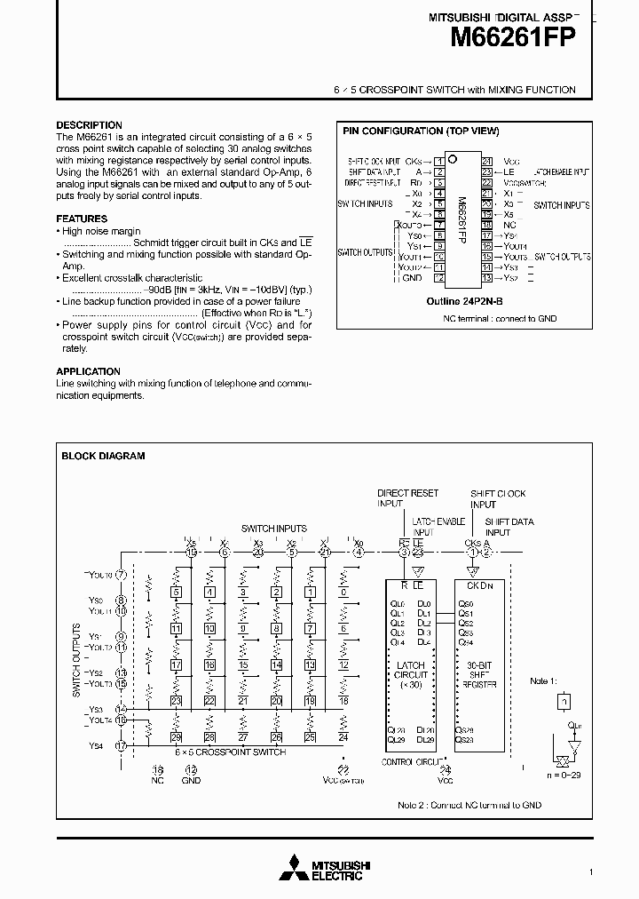 M66261FP_242408.PDF Datasheet