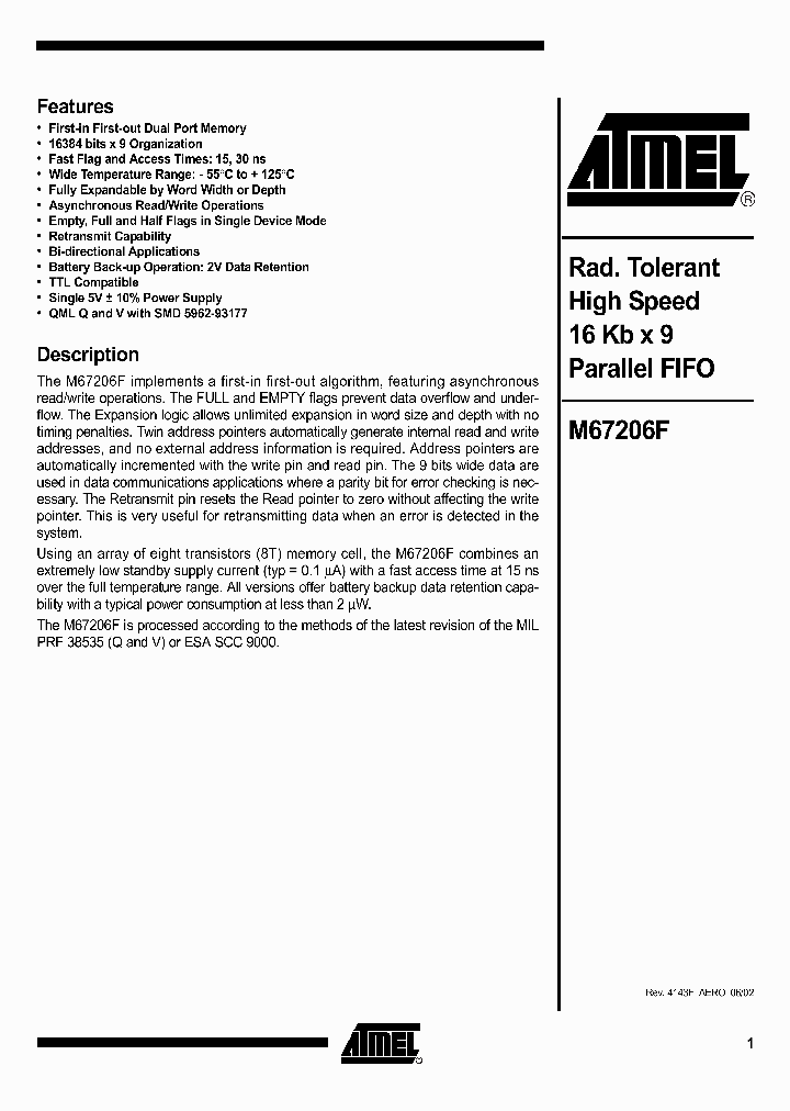 M67206FNBSP_287252.PDF Datasheet