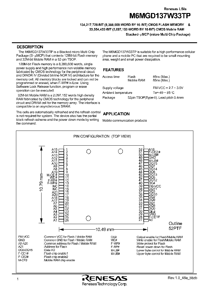 M6MGD137W3_245178.PDF Datasheet