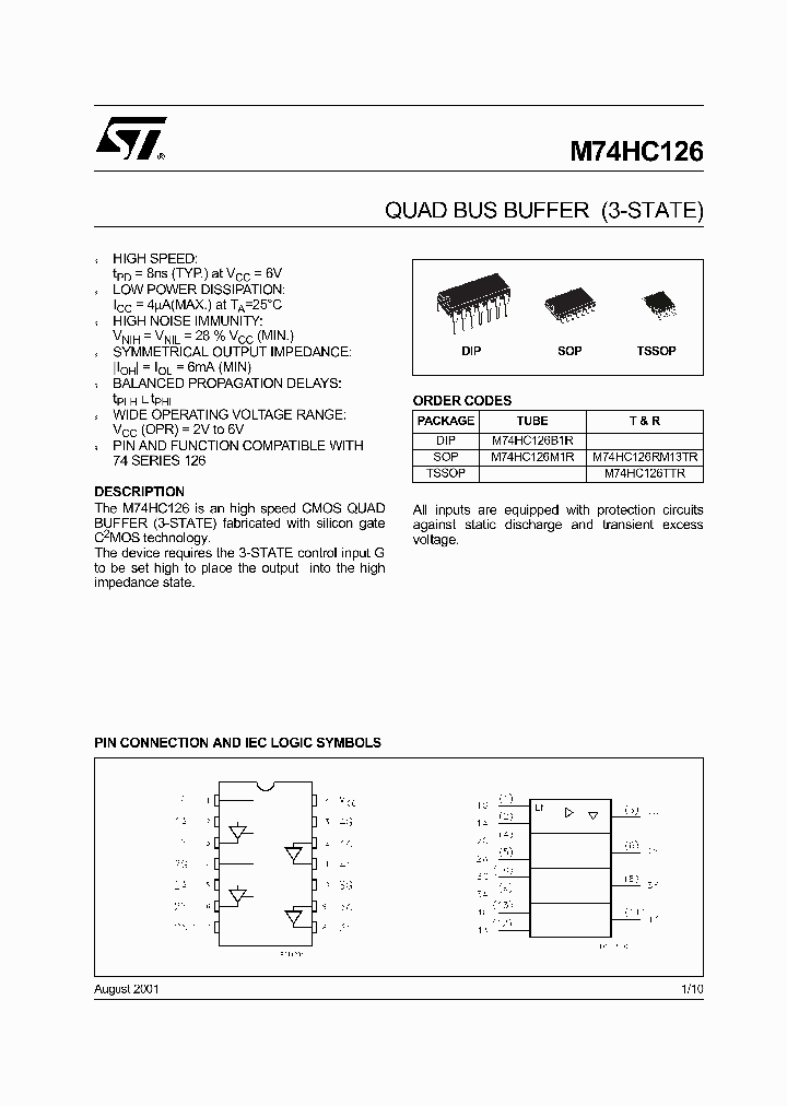 M74HC126_287384.PDF Datasheet