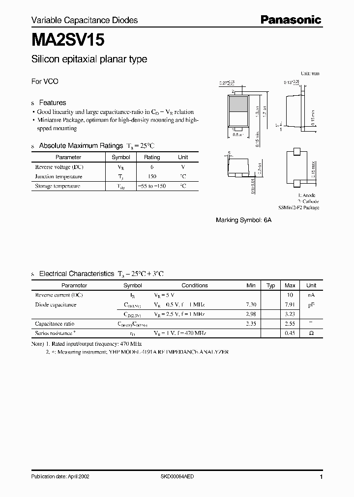 MA2SV15_293540.PDF Datasheet