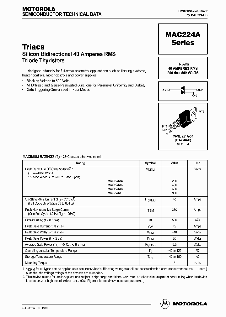 MAC224AD_284946.PDF Datasheet