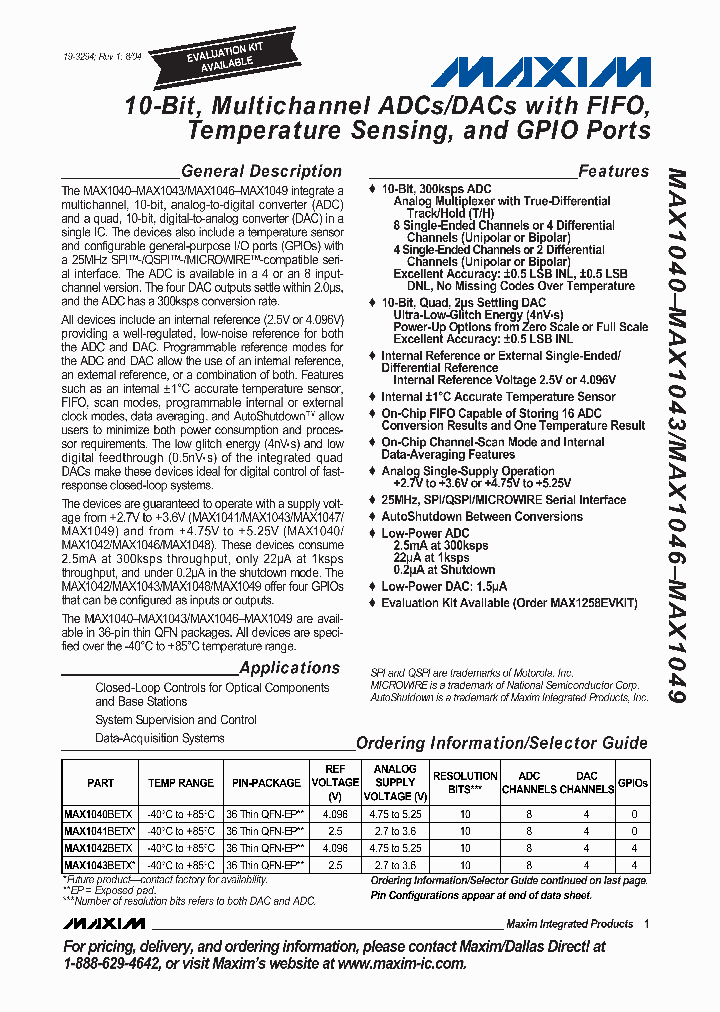 MAX1040_248542.PDF Datasheet