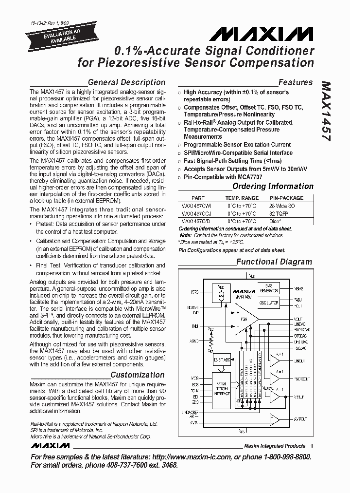 MAX1457_277226.PDF Datasheet
