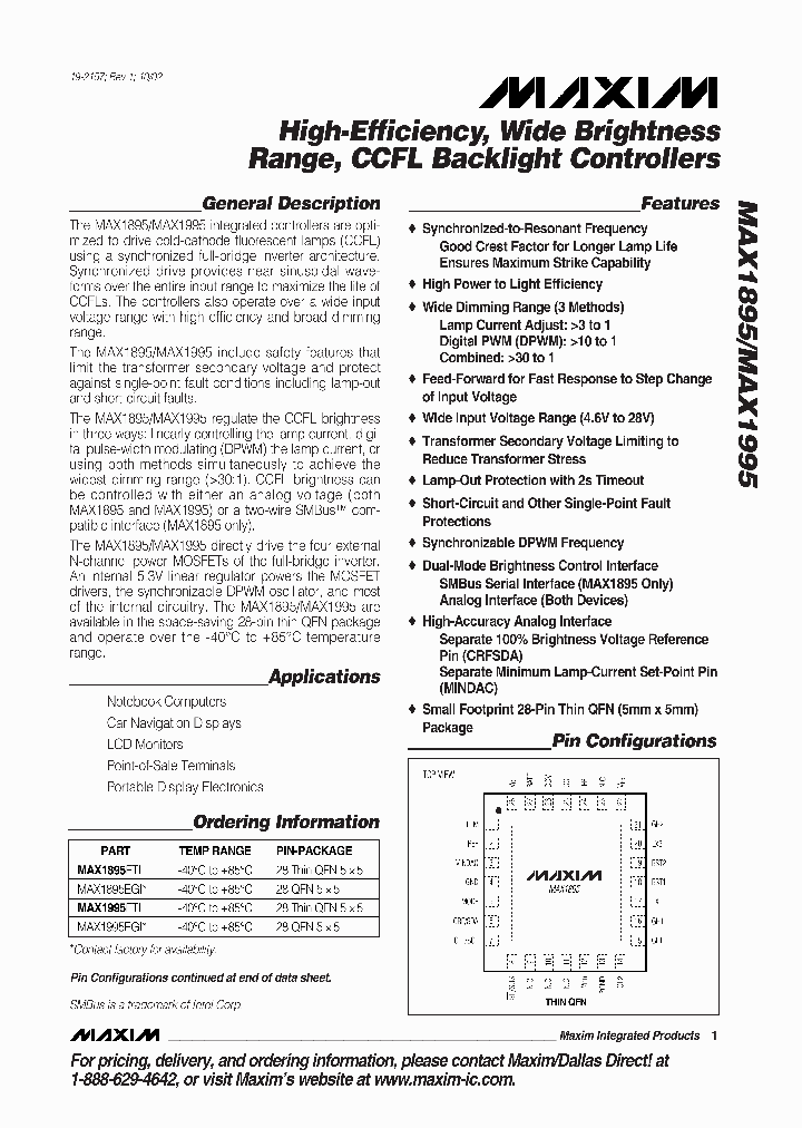 MAX1895_239361.PDF Datasheet