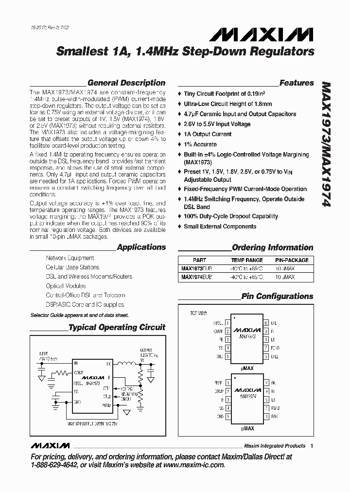 MAX1973_295811.PDF Datasheet