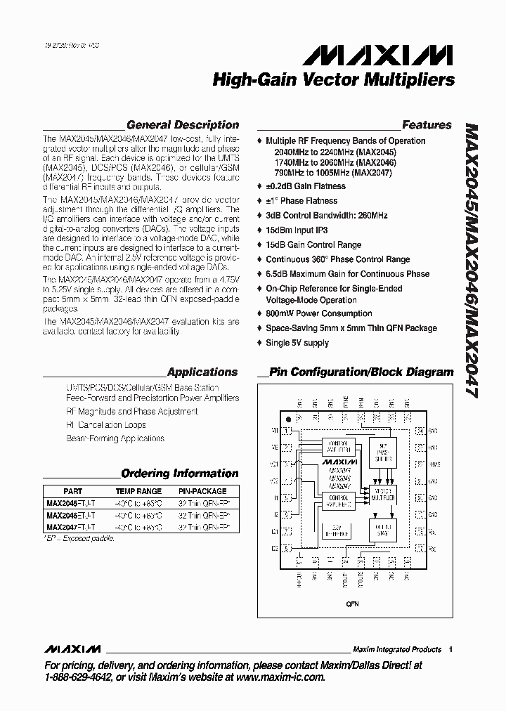 MAX2045_279573.PDF Datasheet
