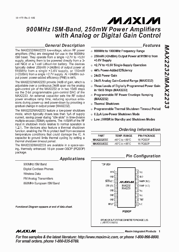 MAX2232_118757.PDF Datasheet