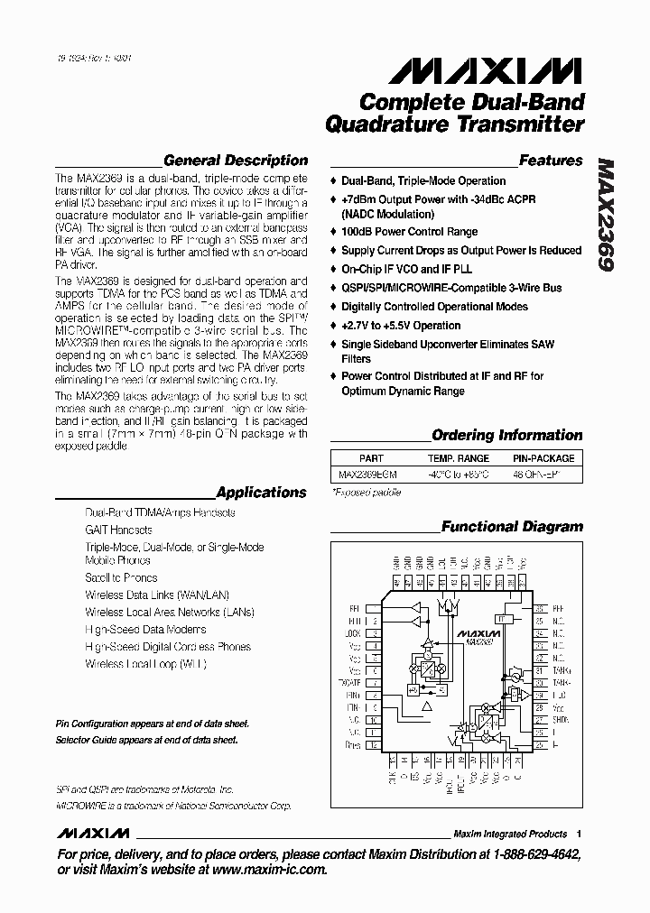 MAX2369_291043.PDF Datasheet